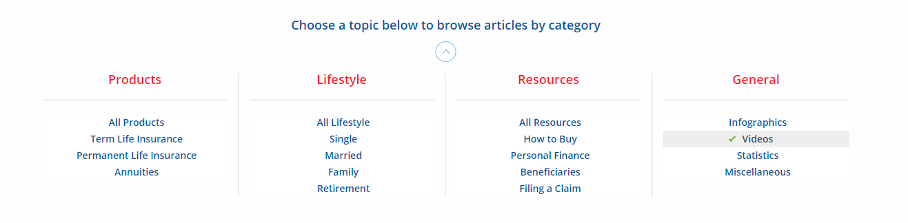 AAA Life Resources Page